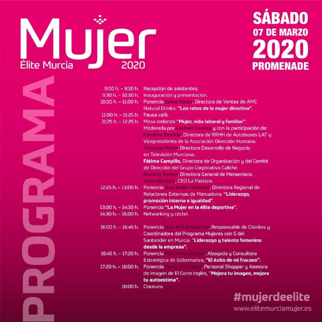 Élite Murcia Mujer reunirá a destacadas figuras femeninas en una jornada de networking para el desarrollo personal y laboral de las murcianas - 1, Foto 1