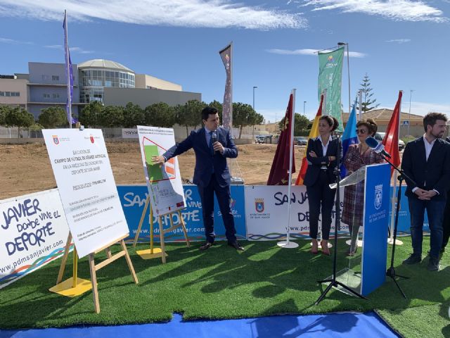 Comienzan las obras de construcción de un campo de fútbol en la Facultad de Ciencias del Deporte - 2, Foto 2