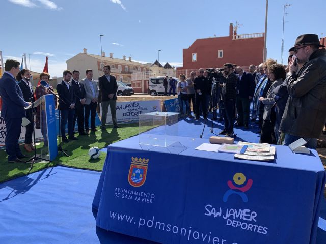 Comienzan las obras de construcción de un campo de fútbol en la Facultad de Ciencias del Deporte - 3, Foto 3