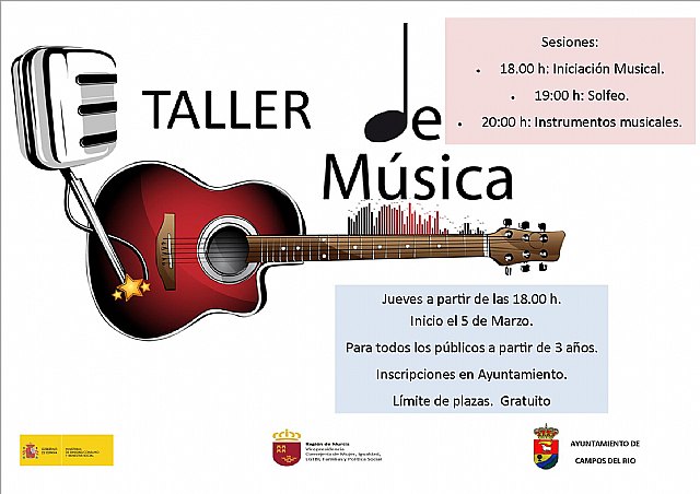 Campos del Río acoge un taller de Música - 1, Foto 1