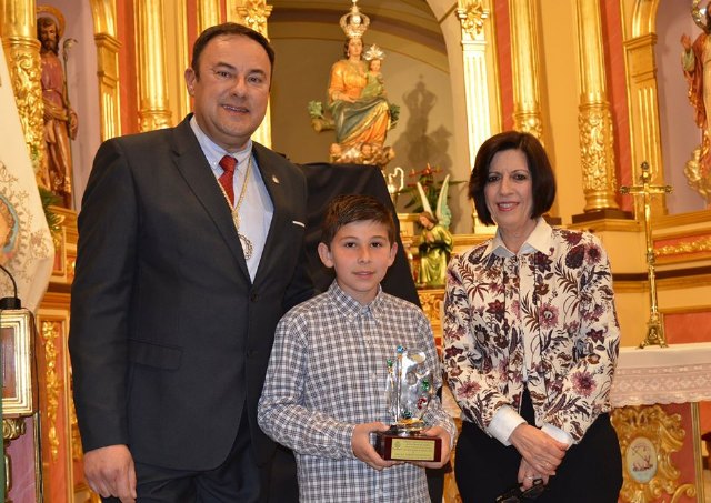 Óscar Pardo, ganador del concurso de dibujo del cartel anunciador de la procesión infantil de la Semana Santa 2020 - 1, Foto 1