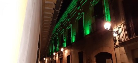 El Ayuntamiento de Cehegín se suma al Día Mundial de las Enfermedades Raras iluminando sus edificios - 1, Foto 1