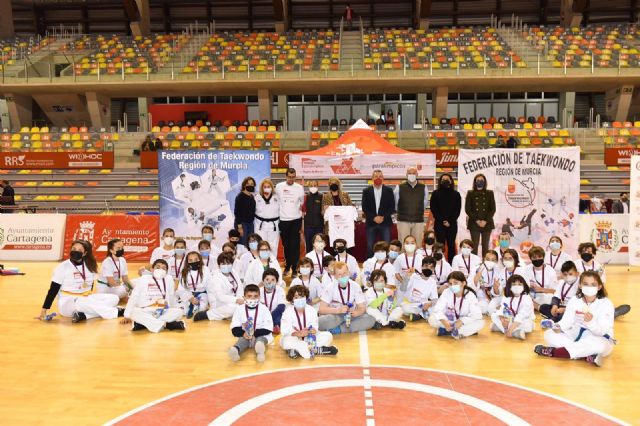 El Palacio de Deportes de Cartagena acoge la I Jornada de Deporte Inclusivo de Taekwondo - 1, Foto 1