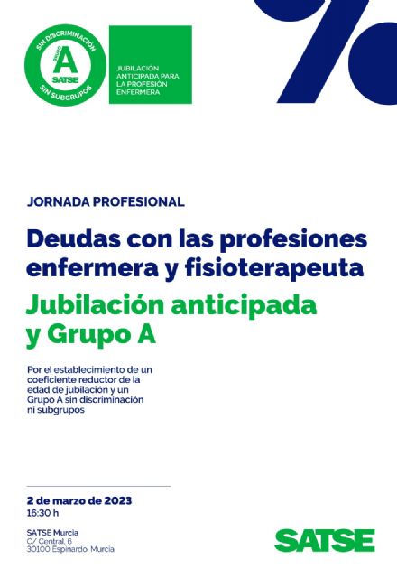 El Sindicato de Enfermería, SATSE, celebrará unas jornadas profesionales en su sede - 1, Foto 1