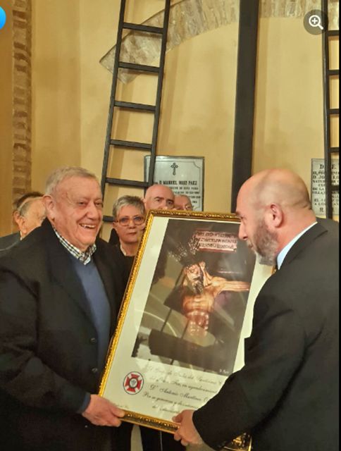 Bendición del nuevo estandarte para la Asociación de Fieles del Santísimo Cristo del Buen Fin de Alcalá del Río - 1, Foto 1