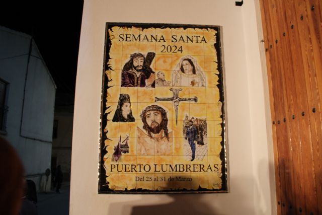 Presentado el cartel anunciador de la Semana Santa 2024 de Puerto Lumbreras - 4, Foto 4