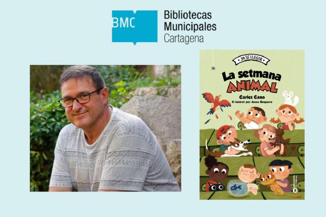 Carles Cano protagoniza esta semana los ´Encuentros con Autor´ en las bibliotecas de Cartagena - 1, Foto 1