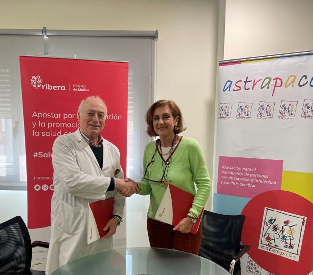 Ribera Hospital de Molina y Astrapace firman un convenio para fomentar la inclusión social - 3, Foto 3