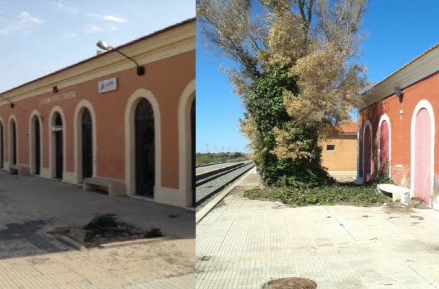 Los Carlistas piden la reapertura de las estaciones de la Palma-Pozo Estrecho y de Riquelme-Sucina - - 1, Foto 1