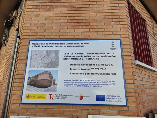 El Ayuntamiento impulsa la rehabilitación energética de un edificio municipal de viviendas en Churra con un presupuesto de casi 134.000 &euro; - 3, Foto 3