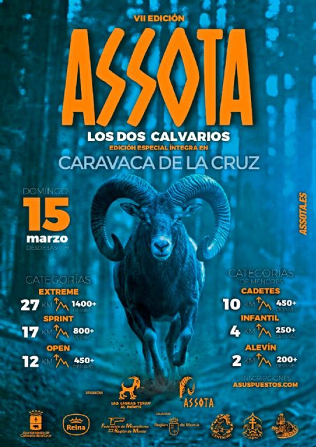 La carrera por monta&ntilde;a 'Assota' reunirá en Caravaca a más de 1.000 participantes en su edición especial 'Los Dos Calvarios' - 3, Foto 3