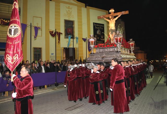 Emotiva Procesión del Silencio con el Stmo. Cristo de la Fe en la noche de Jueves Santo´16 - 1, Foto 1