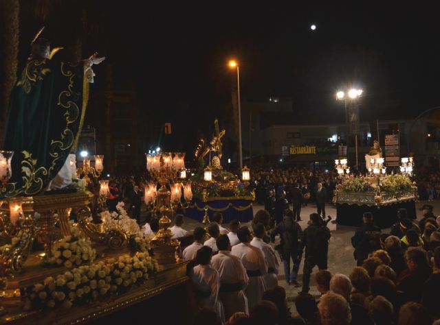 San Pedro del Pinatar vive el Encuentro de Jesús con su madre en la Calle de la Amargura - 1, Foto 1