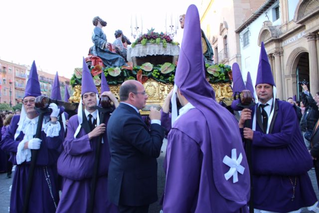 El presidente de la Comunidad asiste a la procesión de Los Salzillos - 1, Foto 1