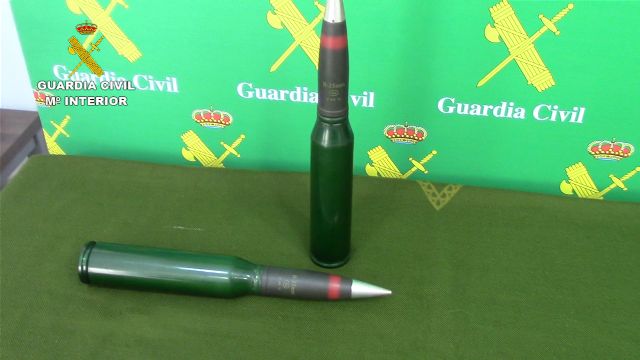 La Guardia Civil detiene en Águilas a un joven que pretendía vender munición de guerra por Internet - 4, Foto 4