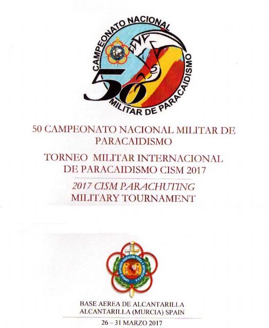 La Base Aérea de Alcantarilla acoge desde este próximo lunes el 50 Campeonato Nacional Militar de Paracaidismo y Torneo Internacional - 2, Foto 2