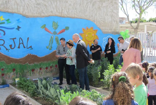 Inauguración del huerto escolar del CEIP La Arboleda, en Murcia - 2, Foto 2