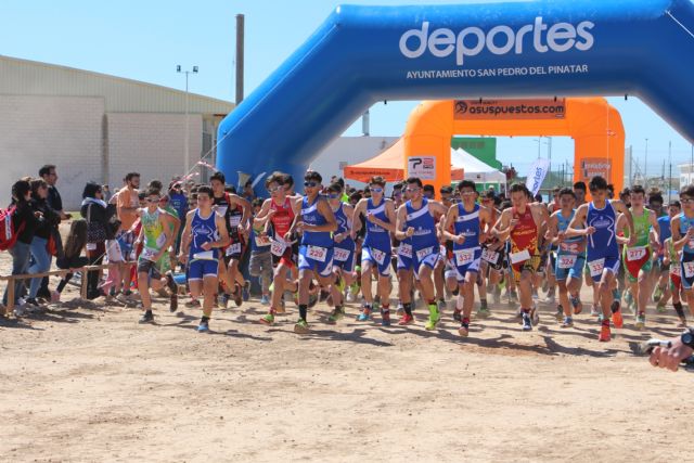 Más de 400 escolares participan en la final  regional de deporte escolar en modalidad de duatlón - 1, Foto 1