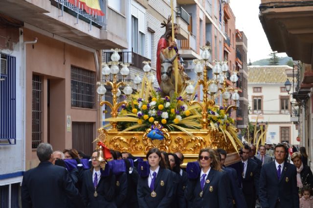 Un nuevo Cristo procesiona en la Semana Santa de Blanca - 2, Foto 2