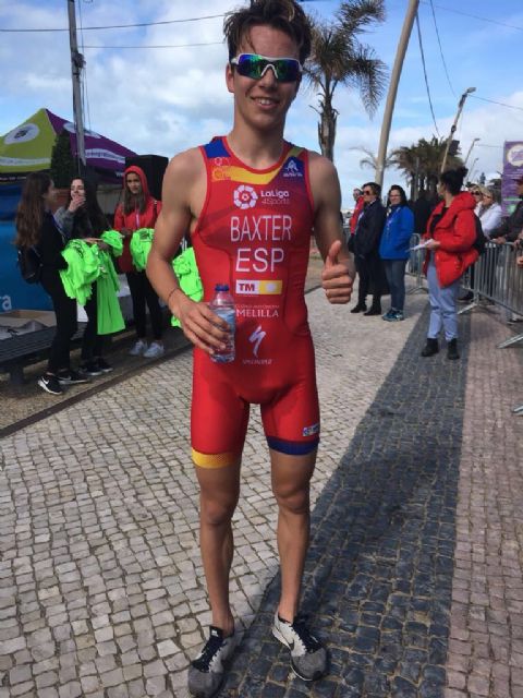 Los murcianos Sergio Baxter y Laura Durán participan en la Copa de Europa Junior de Triatlón - 1, Foto 1