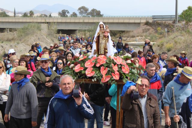 Numerosos fieles acompañan a la Virgen del Carmen en la romería de Puerto Lumbreras - 1, Foto 1