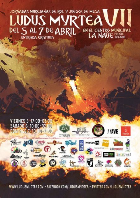 VII Jornadas de Rol Ludus Myrtea  Juegos de Rol, Juegos de Mesa, Rol en Vivo y Mucho más - 1, Foto 1