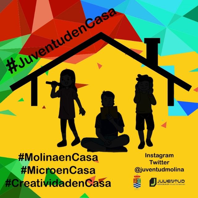 La Concejalía de Juventud se suma a la iniciativa municipal #MolinaenCasa y #JuventudenCasa con la incorporación de nuevas propuestas artísticas y culturales - 1, Foto 1