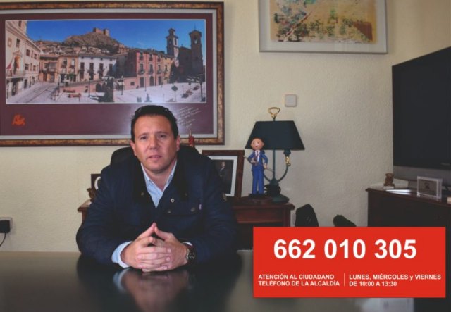 El Alcalde atenderá telefónicamente a los ciudadanos del Municipio durante el estado de alarma - 1, Foto 1