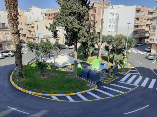 Finalizan los trabajos en la Plaza Juan XXIII - 1, Foto 1
