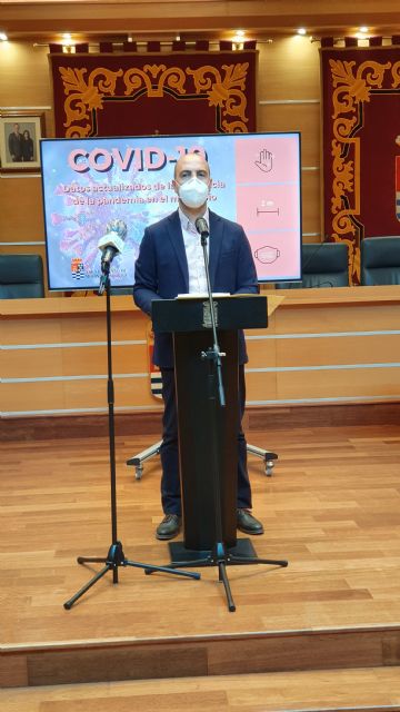 Molina de Segura alcanza el nivel más bajo de casos activos por COVID-19, que se sitúa en 4, con una incidencia acumulada en la última semana de 2,8 casos por 100.000 habitantes - 1, Foto 1