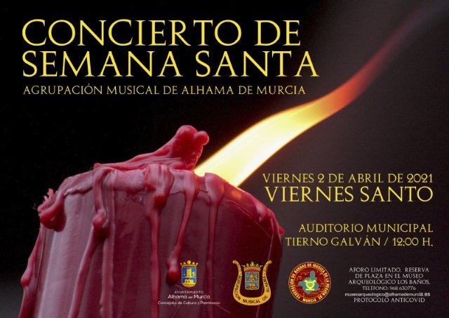 El Concierto de Semana Santa 2021 de la Agrupación Musical será el próximo Viernes Santo - 1, Foto 1