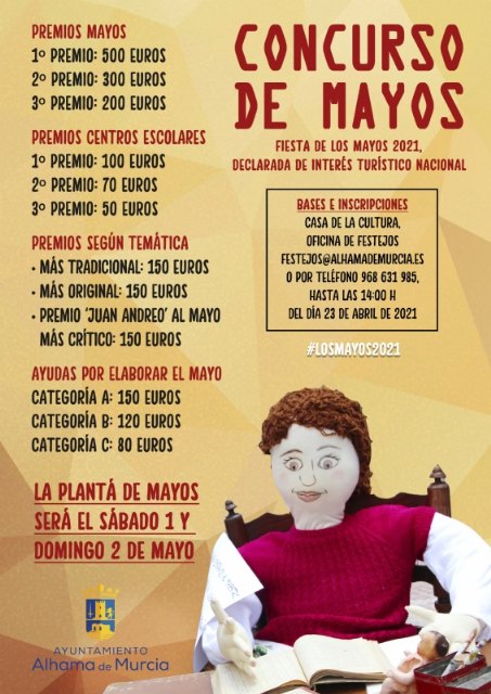 Festejos presenta las bases de los concursos de Mayos 2021, Foto 1