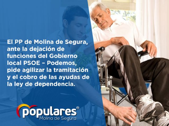 El PP, ante la dejación de funciones del Gobierno local PSOE Podemos, pide agilizar la tramitación y el cobro de las ayudas de la ley de dependencia - 1, Foto 1