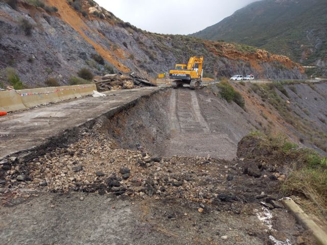 Fomento inicia la reparación de los daños por las lluvias en la carretera de Cedaceros en la que invertirá 248.000 euros - 2, Foto 2