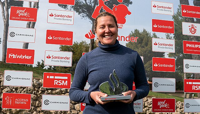 Camilla Hedberg, brillante campeona del Santander Golf Tour Zaragoza - 1, Foto 1