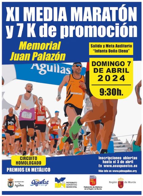 Águilas ya prepara su media maratón y 7km. de promoción - 1, Foto 1