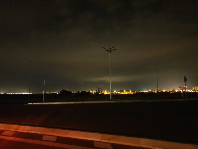 MC insiste en la necesidad de arreglar la iluminación de la rotonda de Cabo de Palos - 1, Foto 1