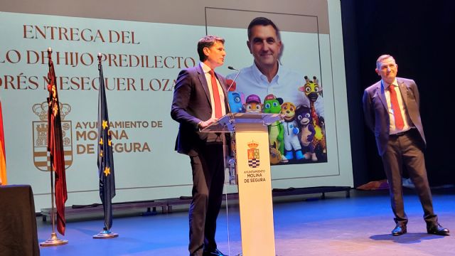 Molina de Segura reconoce la trayectoria profesional como creador y compositor de Andrés Meseguer Lozano con la entrega del título de Hijo Predilecto - 2, Foto 2