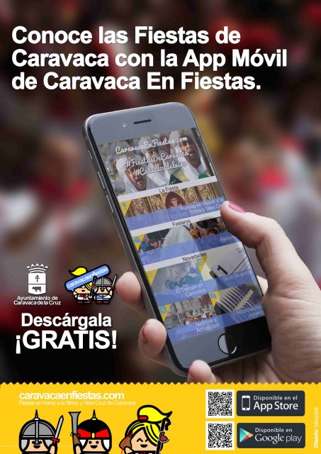 Disponible para IOS y Android la aplicación móvil de las fiestas patronales de  Caravaca - 1, Foto 1