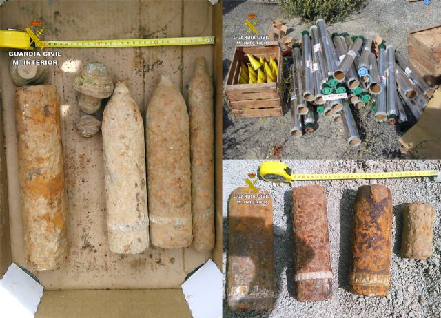 La Guardia Civil desactiva cerca de un centenar de artefactos explosivos en Cieza - 5, Foto 5