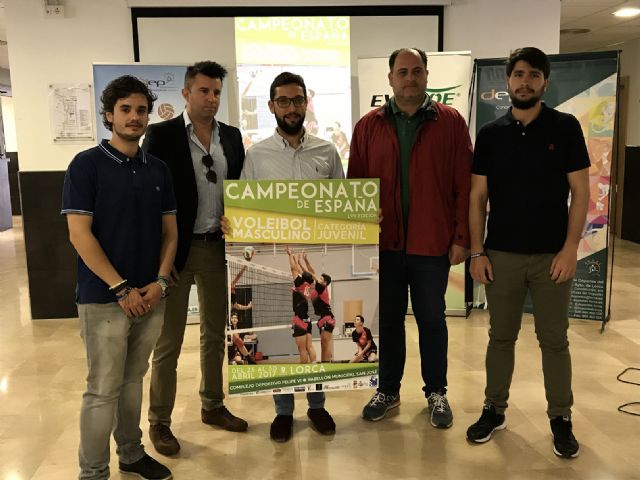 Lorca será sede del 26 al 30 de abril de la LVII edición del Campeonato de España de Voleibol masculino en categoría juvenil - 1, Foto 1