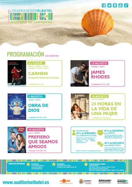 La Compañía Nacional de Danza, James Rhodes, Lolita Flores, Silvia Marsó y Mariano Peña protagonizan Los Veranos de El Batel - 1, Foto 1