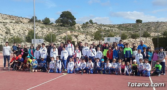 III encuentro Interclub escuela de tenis Kuore contra escuela de tenis Huercal Overa, Foto 1