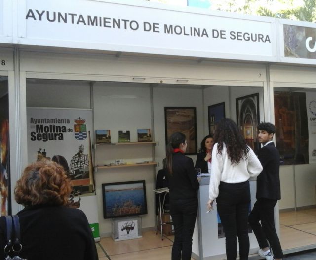 Más de 500 personas han visitado el stand de Molina de Segura en la III Muestra de Turismo Regional 2017 - 1, Foto 1