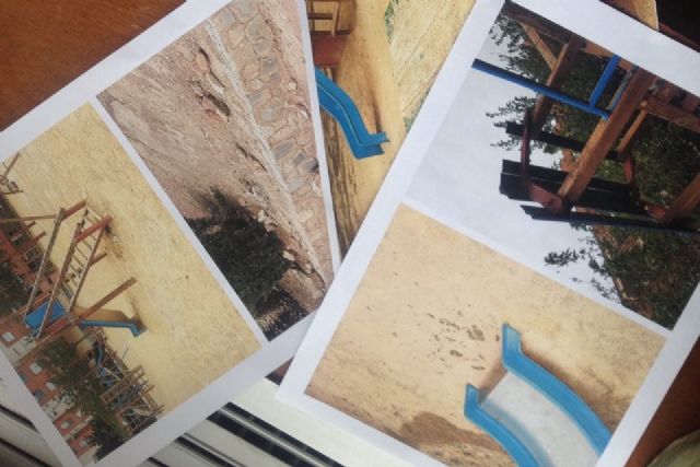 IU-v denuncia por enésima vez el estado de conservación del parque La Verdad en el barrio de San Cristóbal - 1, Foto 1