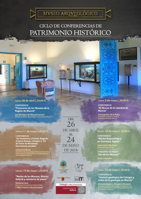Presentado  un nuevo ciclo de conferencias sobre el Patrimonio Histórico de Cehegín - 1, Foto 1