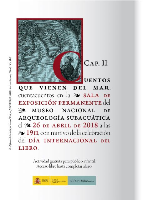 Cuentos que vienen del mar en el Museo Nacional de Arqueología Subacuática. ARQUA (España) - 1, Foto 1