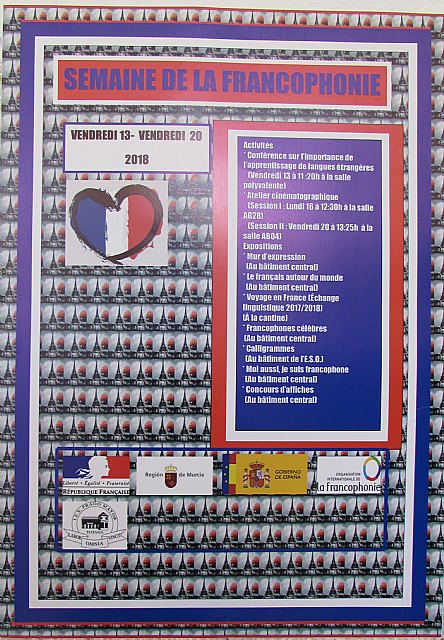 El IES Prado Mayor celebró la Semana de la francofonía / Semaine de la francophonie, Foto 1