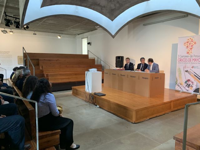 La Federación de Peñas Huertanas organiza el Certamen de Pintura 'Las cruces de Mayo en Murcia' - 1, Foto 1