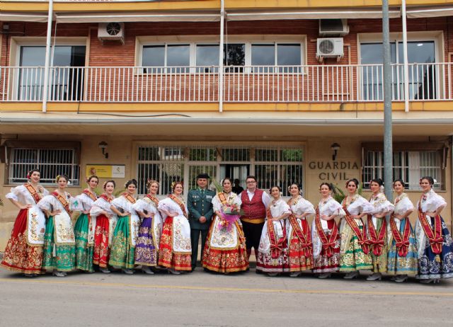 La Reina de la Huerta 2019 y sus damas de honor visitan las instalaciones de la Guardia Civil de Murcia - 1, Foto 1